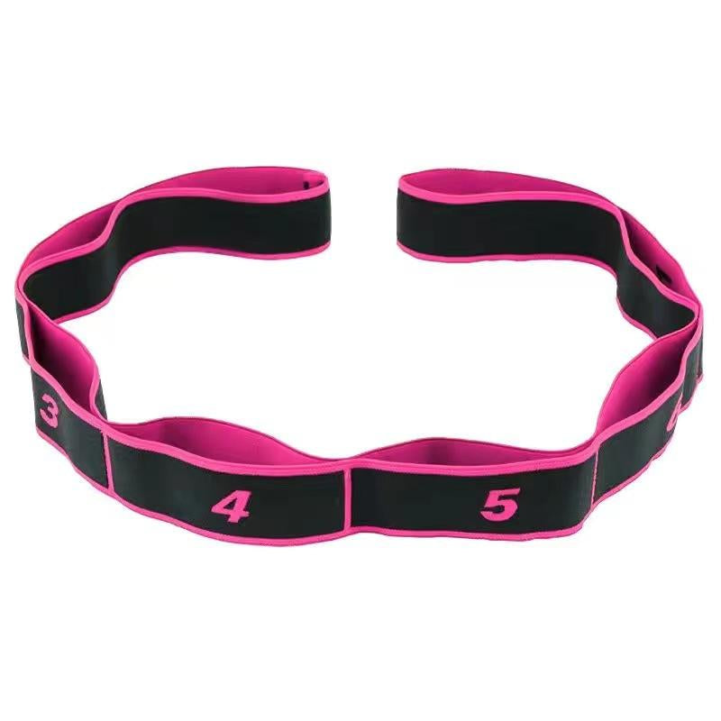 Dance Yoga Elastic Strap Open Shoulder Fitness Women'S Resistance Training Equipment Segmented Digital Stretch Strap