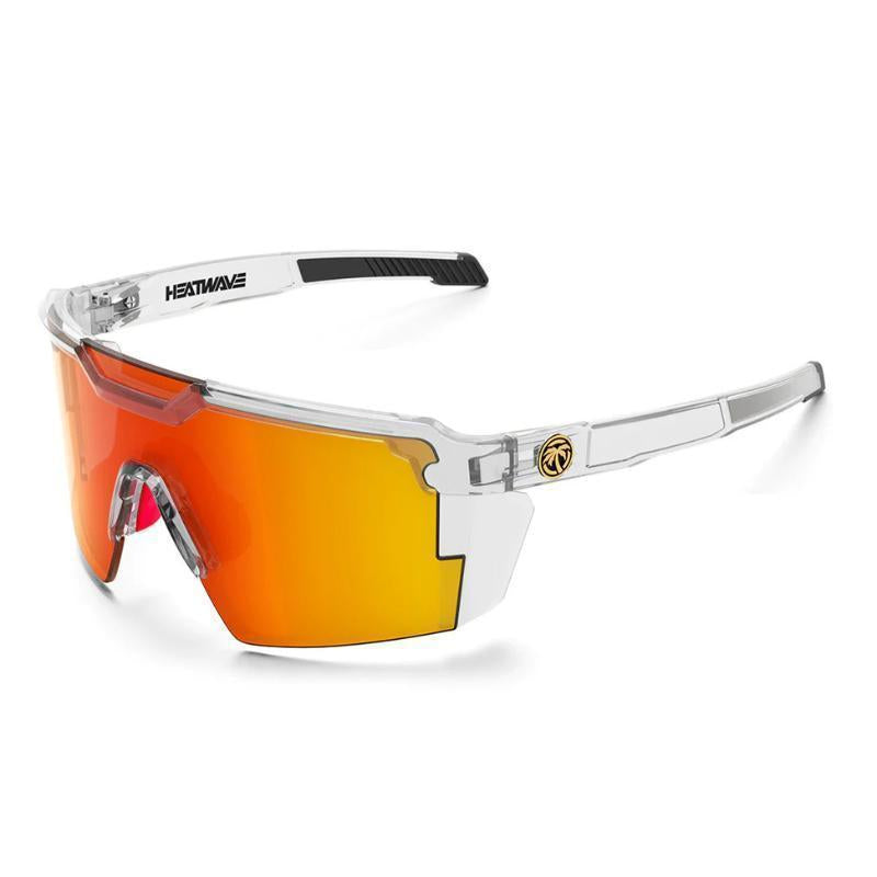 Heatwaves Future Tech Z87+ Polarized Safety Glasses Sunglasses for Men and Women, Ultra Black Eyewear Aviator Various Colors Practical UV400 Back to School Y2K,Trend Vintage Viral Designer Oversized Luxury for Travel with UV Protection Fishing Golf