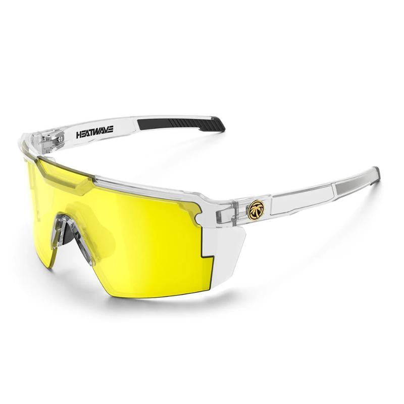 Heatwaves Future Tech Z87+ Polarized Safety Glasses Sunglasses for Men and Women, Ultra Black Eyewear Aviator Various Colors Practical UV400 Back to School Y2K,Trend Vintage Viral Designer Oversized Luxury for Travel with UV Protection Fishing Golf